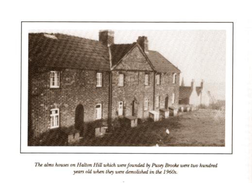 Old Alms houses in Halton