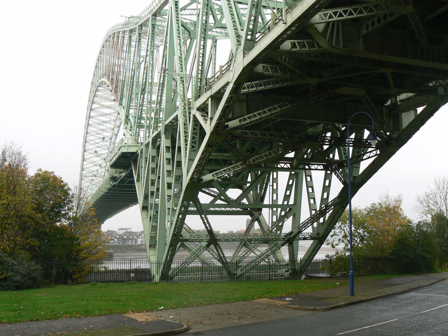 Bridge (underneath) from Runcorn