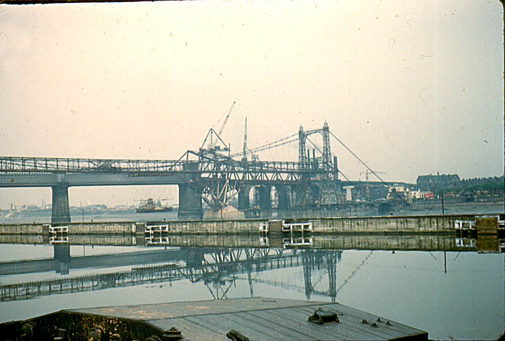 Widnes side construction 1960