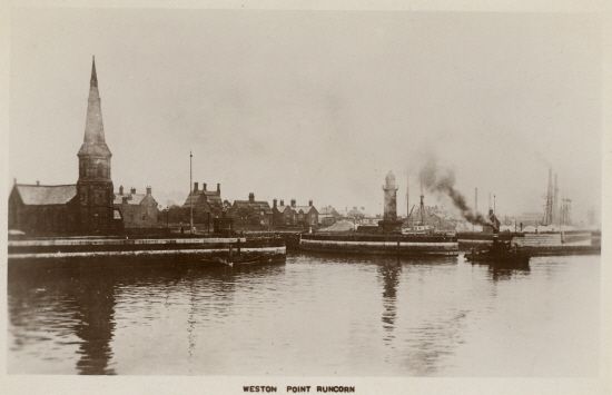 Weston Point docks, Runcorn