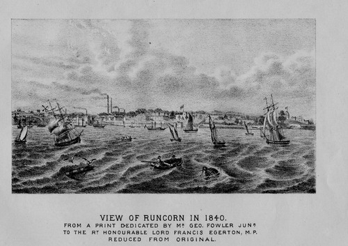 Runcorn in 1840