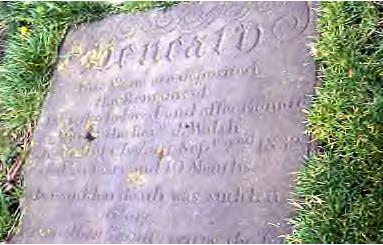 Jane Walsh headstone