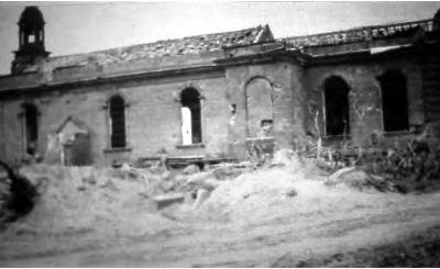 Aston Church after WW2
