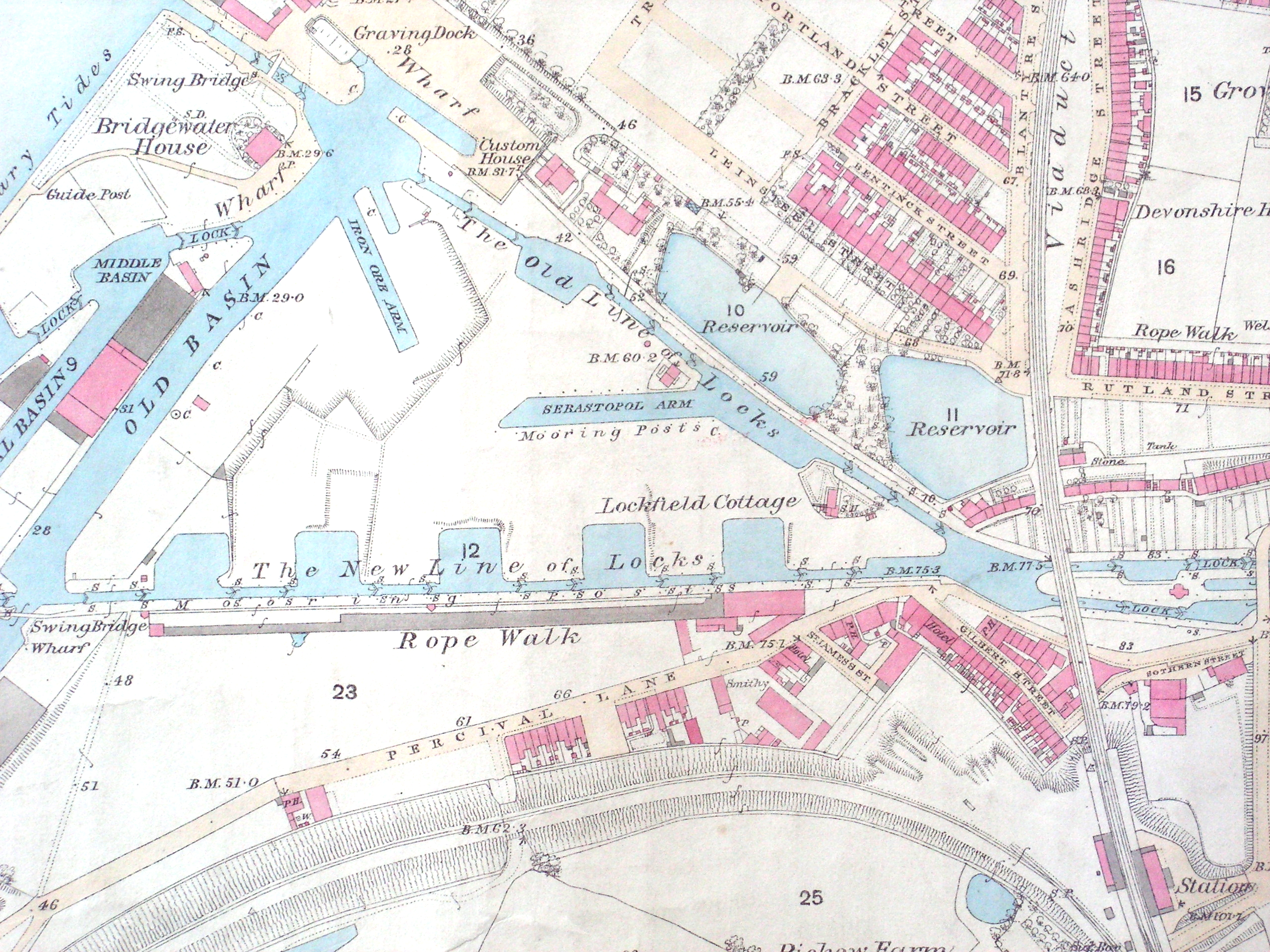 Map Runcorn 1880