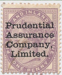 Prudential Assurance Overprint