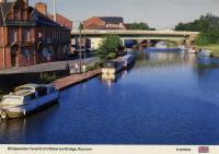 Bridgewater Canal, top locks,Runcorn