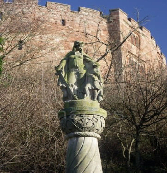 Ethelfleda's statue